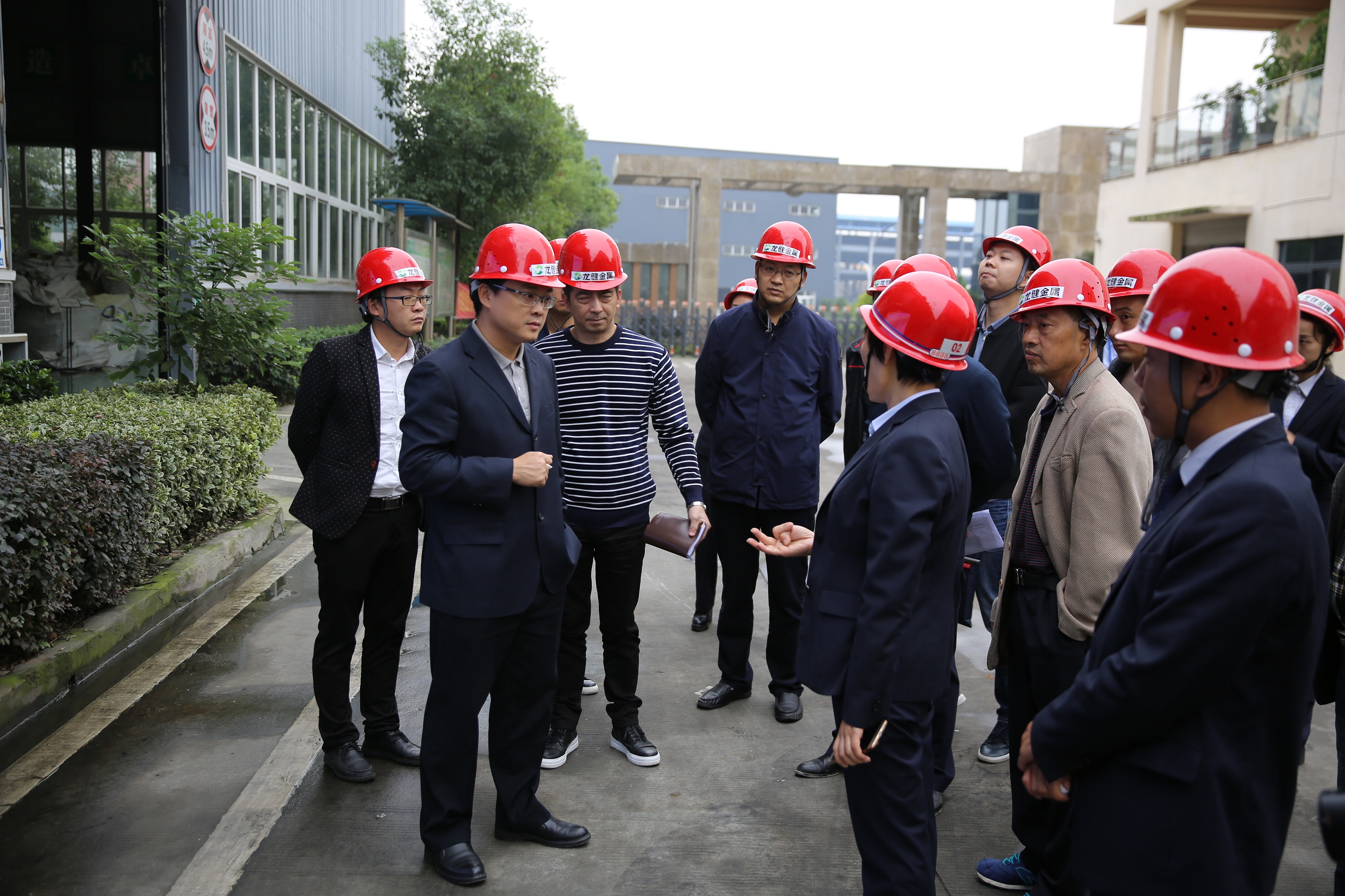 副区长刘晟率队调研德感工业园安全环保工作